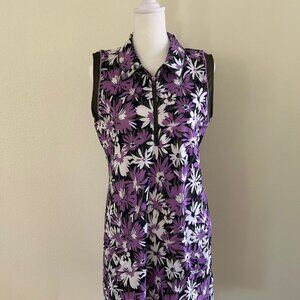 Jofit | Dresses | Jofit Womens Pink Green Hibiscus Print Sleeveless Golf  Active Dress Size Small | Poshmark